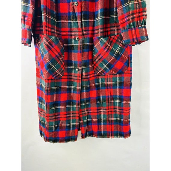 1960s Pendleton Womens 16 Wool Tartan Plaid Peter… - image 3