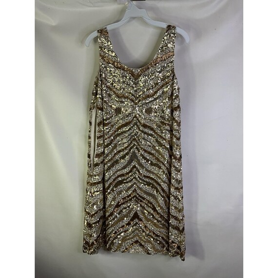 Deadstock Y2K Cache Womens Large Sequin Animal Pr… - image 7