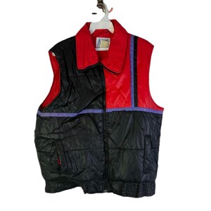 90s Puffer Vest - Etsy