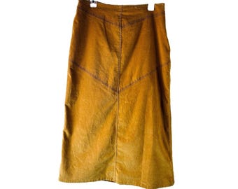 Y2K 12 corduroy dames maxi-rok met veters westerse hiphop, corduroy damesrok, vintage maxi-rok, westernrok