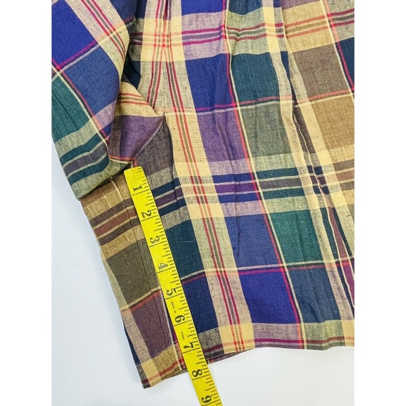 90s Lauren Ralph Lauren Womens 12 Linen Rainbow M… - image 7