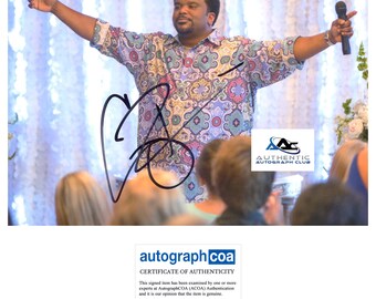 Craig robinson autograph signed 8x10 photo acoa