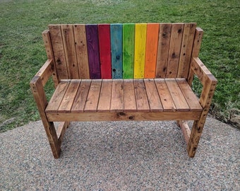 Colourful Bench