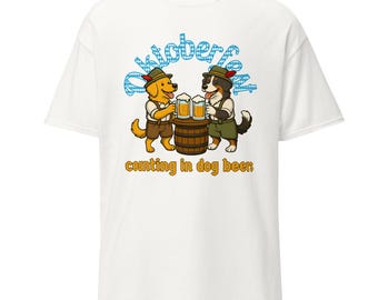 Camiseta de cerveza para perro del Oktoberfest: pantalones de cuero divertidos para el festival alemán