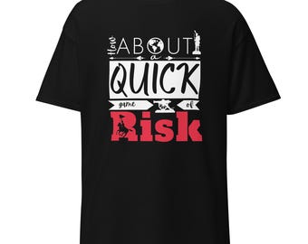 Camiseta divertida del juego de mesa Risk: regalo para gamers amantes de la estrategia