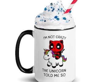 Kubek Merc Kitty Jednorożec: zabawny prezent dla miłośnika kotów