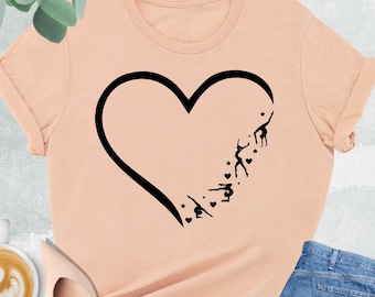 Gymnastics Heart shirt, Gymnast Shirt, Gymnastics Mom Shirt,Gymnastics Gift,Gymnastics Era,Gymnastics Shirt,Gymnastics Team Gift,Gymnast Tee