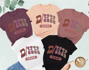 DHH Squad Shirt, Dhh Shirt For Teachers, Deaf Teacher Shirt, Deaf And Hard Of Hearing Shirt, Deaf Awareness Shirt, Deaf Education, Dhh Gift