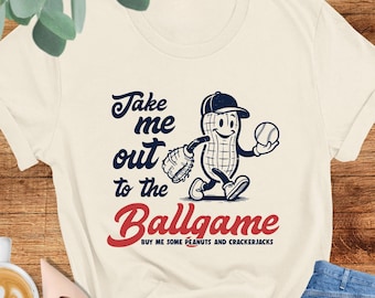 Take Me Out To The Ballgame Shirt, Cute Baseball Mom Shirt, Game Day Baseball Tee, Baseball Fan Gift, Baseball Season, Baseball Boy T-shirt