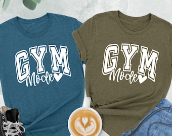 Gym Mode Shirt, Gym Shirt, Fitness Shirt, Workout Shirt, Exercise Shirt, Personal Trainer Shirt, Gift For Trainer, Gym Tshirt,Gym Lover Gift