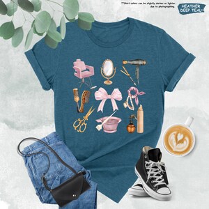 a t - shirt that has a bunch of items on it