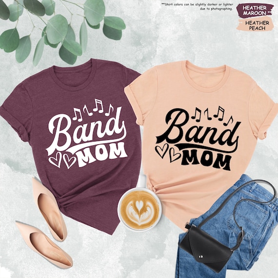 Band Mom Shirt, Cute Mom Shirt, Band Mom Tshirt, Marching Band Mom Tee, Band Mom Gift, School Spirit Shirt, Gift For Mom, School Mom Shirt