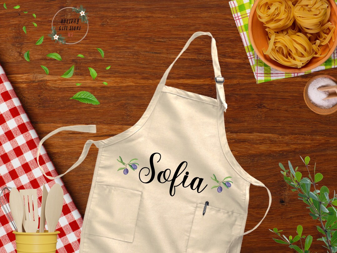 Personalized Apron, Aprons for Women, Custom Apron, New Home Gift