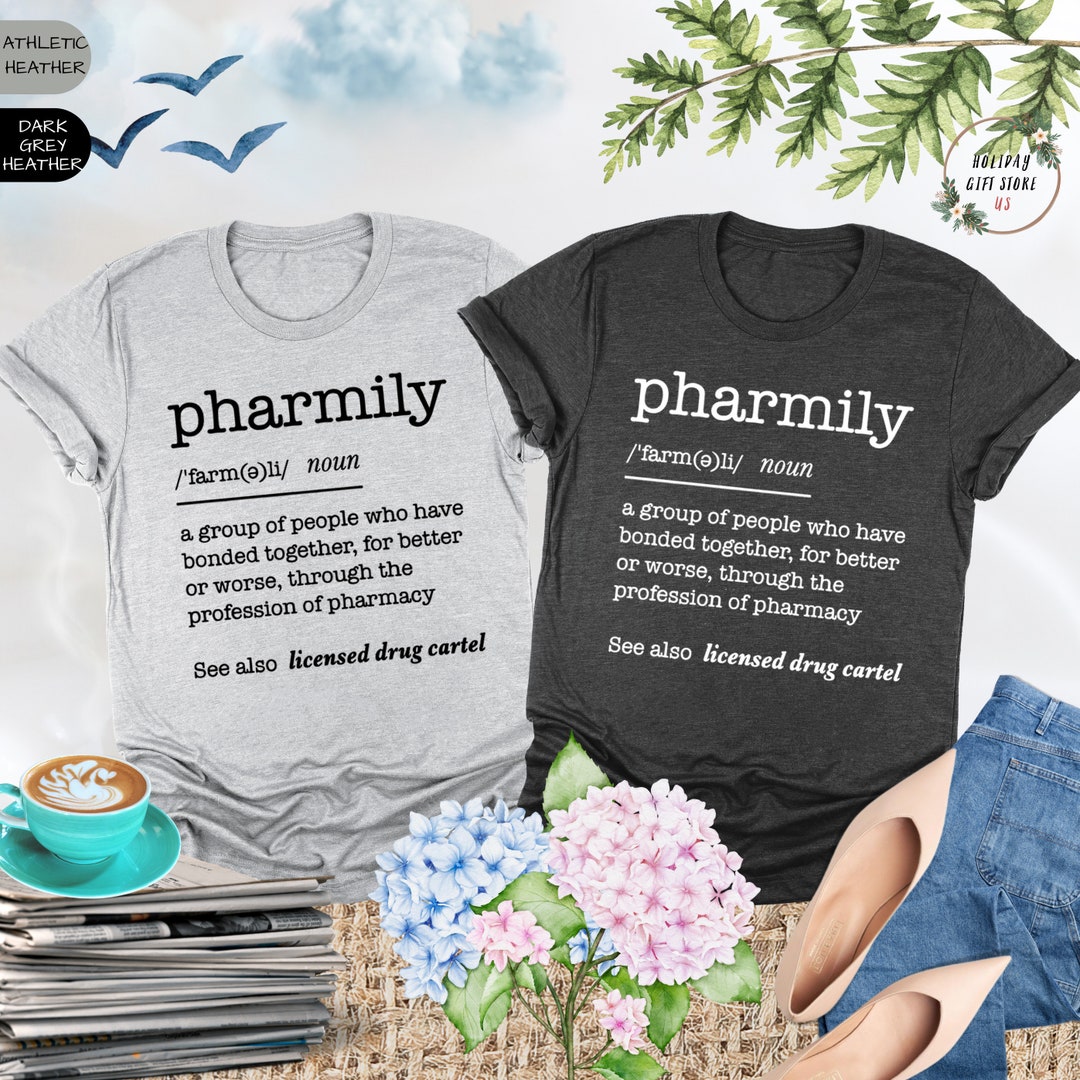 Pharmily Shirt, Pharmacist Shirt, Pharmacy Student Shirt, Cute ...