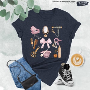 a t - shirt with a bunch of items on it
