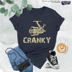 a t - shirt with the words cranky on it