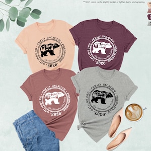 Gatlinburg Pigeon Forge Family Vacation 2026 Shirt, The Mountains Shirt, Family Trip Shirt, Cute Adventure Shirt, The Mountains Are Calling image 5