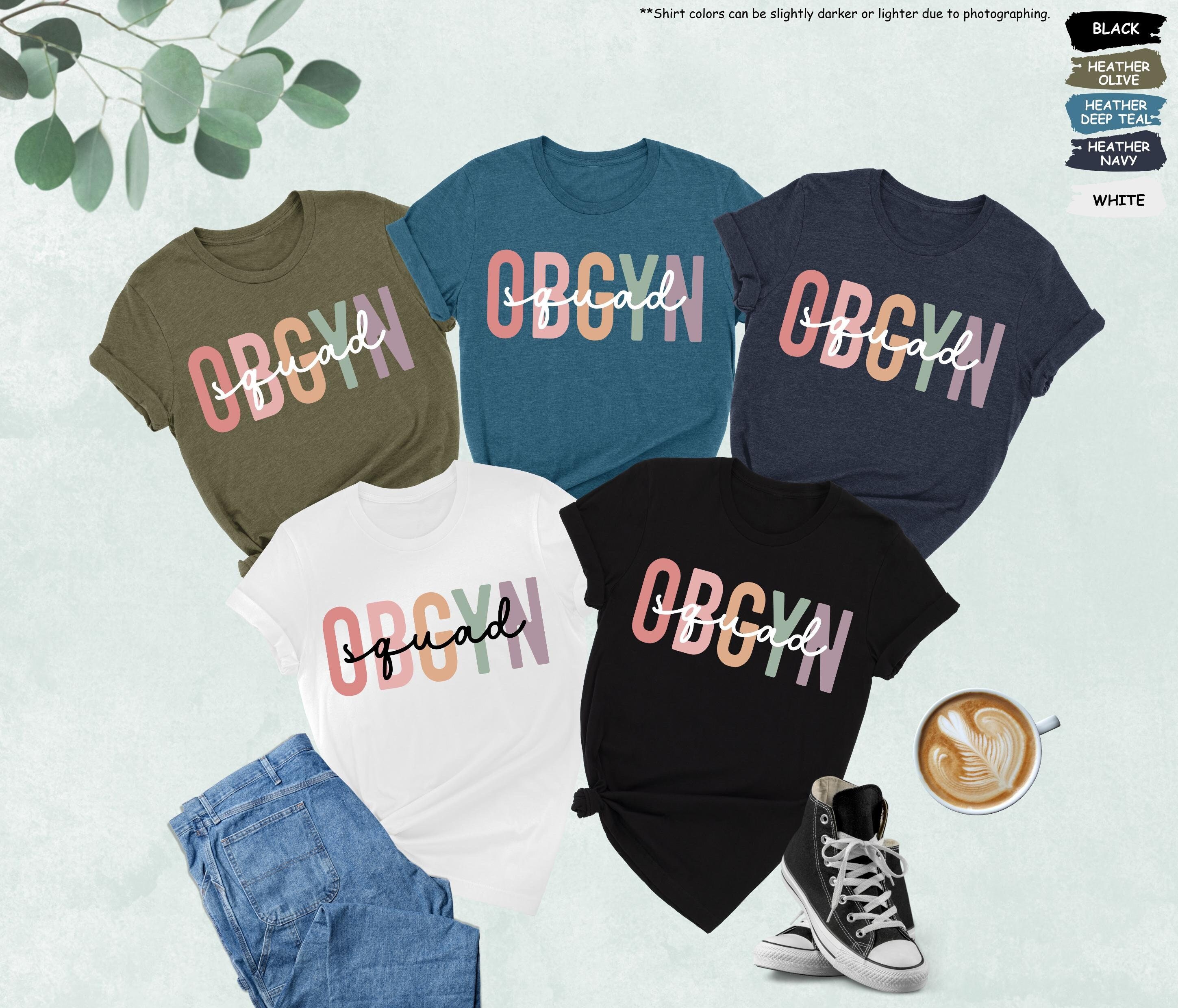 OBGYN Squad Shirt, Obgyn Crew Shirt, Obgyn Nurse Shirt, Ob Nurse Shirt, Nurse Team Shirt, Obstetrics and Gynecology Nurse Tee, Ob gyn Squad