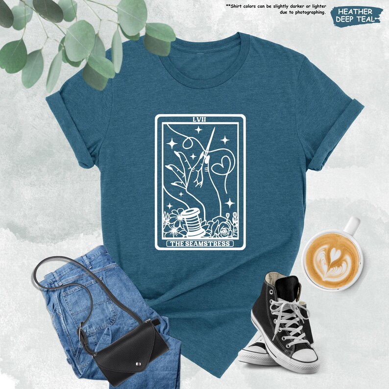 a t - shirt with a tarot card design on it