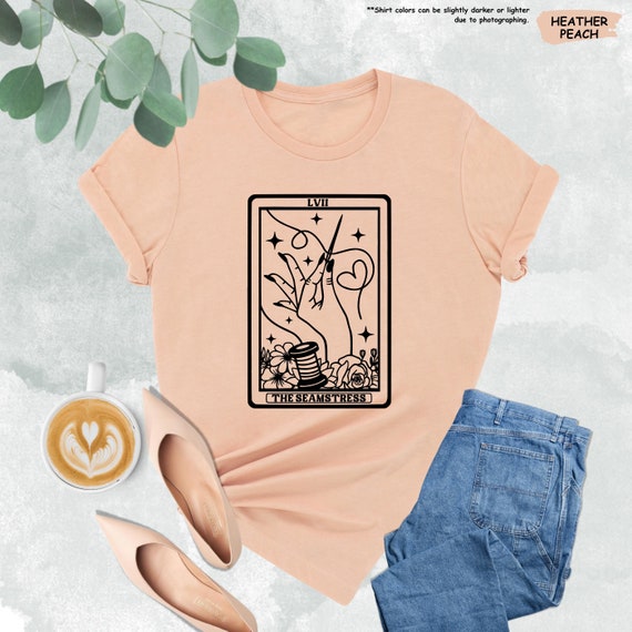 The Seamstress Shirt, Tarot Sewing Shirt, Sewing Tshirt, Sewing Lover Shirt, Funny Gift For Mom, Quilter Shirt,Quilting Shirt,Gift For Sewer