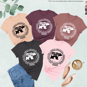 Gatlinburg Pigeon Forge Family Vacation 2026 Shirt, The Mountains Shirt, Family Trip Shirt, Cute Adventure Shirt, The Mountains Are Calling image 9