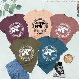 Gatlinburg Pigeon Forge Family Vacation 2026 Shirt, The Mountains Shirt, Family Trip Shirt, Cute Adventure Shirt, The Mountains Are Calling image 7