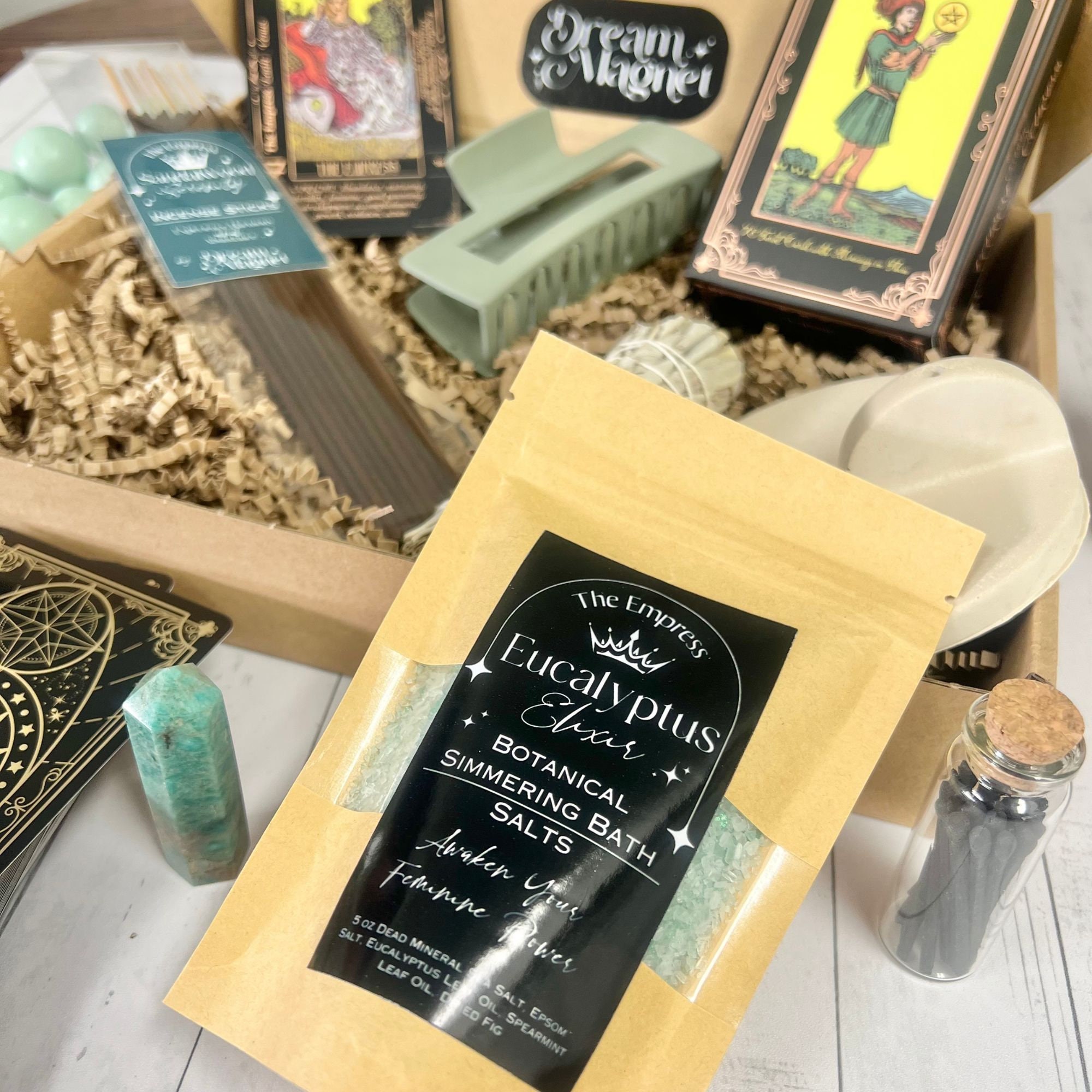 Tarot Card Beginner Tarot Deck Gift Box Starter Tarot Card Set Etsy