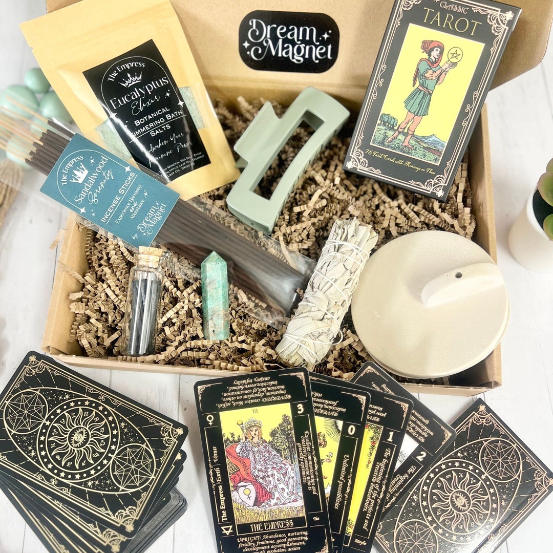 Tarot Card Beginner Tarot Deck Gift Box Starter Tarot Card Set Etsy