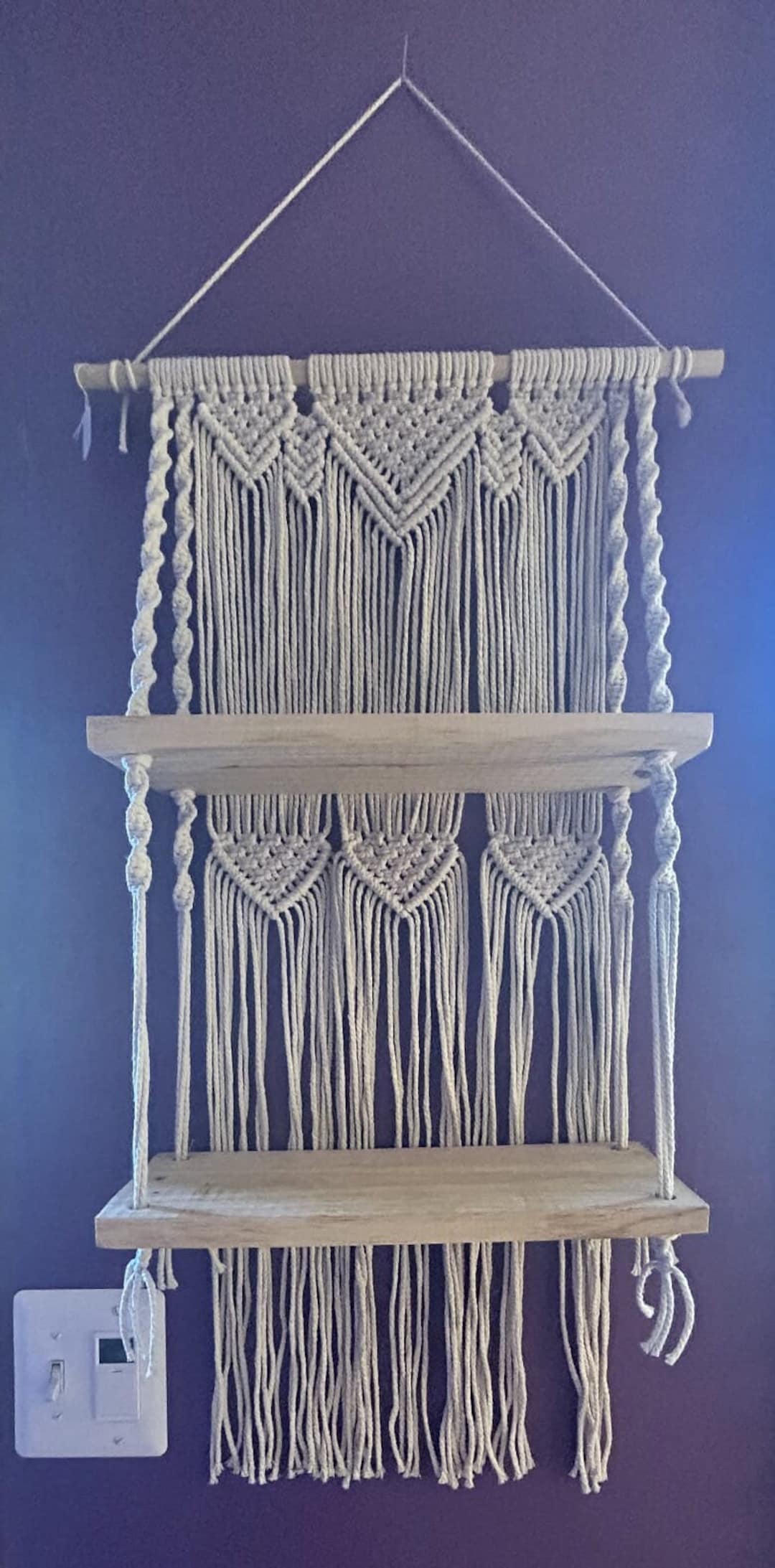 Archer Wooden 2-Tier Shelf