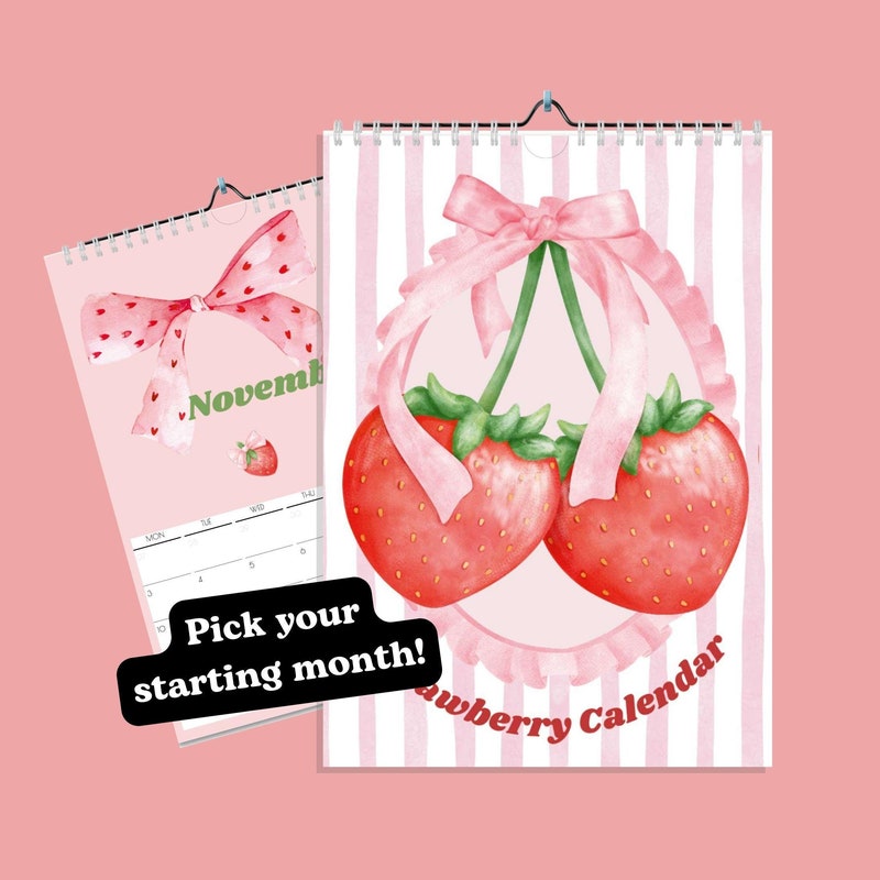2025 Kawaii Calendar - Etsy