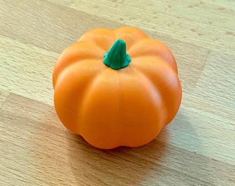 3D Printed Pumpkin Container: Halloween Candy Jar, Fall Decor