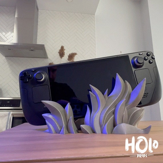 Custom 3D Printed Flame Steam Deck Dock Accessories