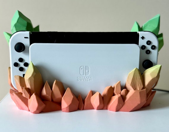 3D Printed Nintendo Switch Crystal Dock Gaming Accessories
