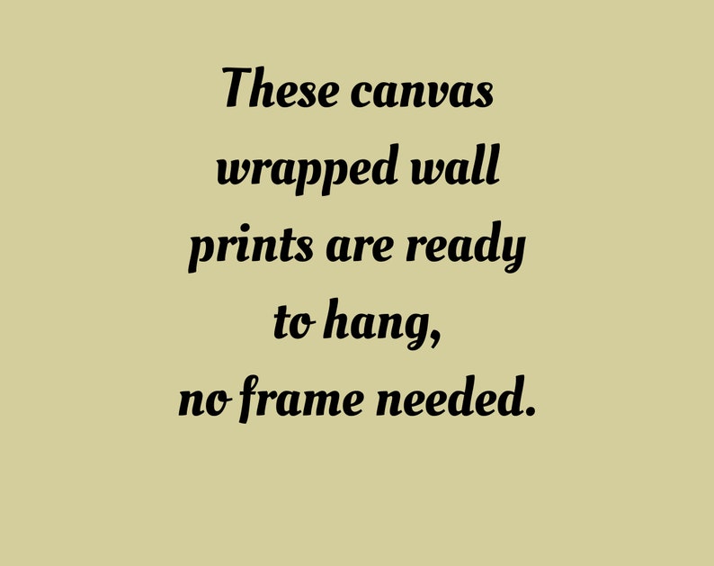 Vintage Canvas Wall Art, Canvas Gallery Wraps, Antique Wall Art