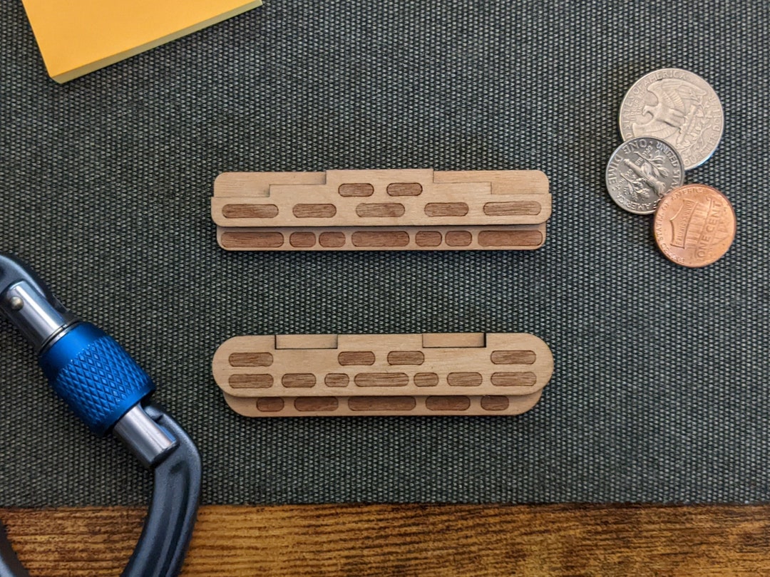 Set of 2 Wooden Rock Climbing Bouldering Hangboard Etsy