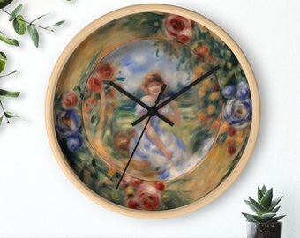 Renoir Inspired Wall Clock