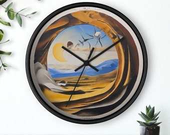 Dali Inspired Wall Clock