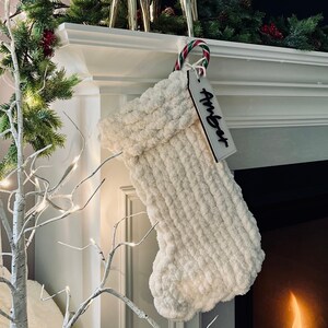 Chunky Knit Urban Heirloom Stocking