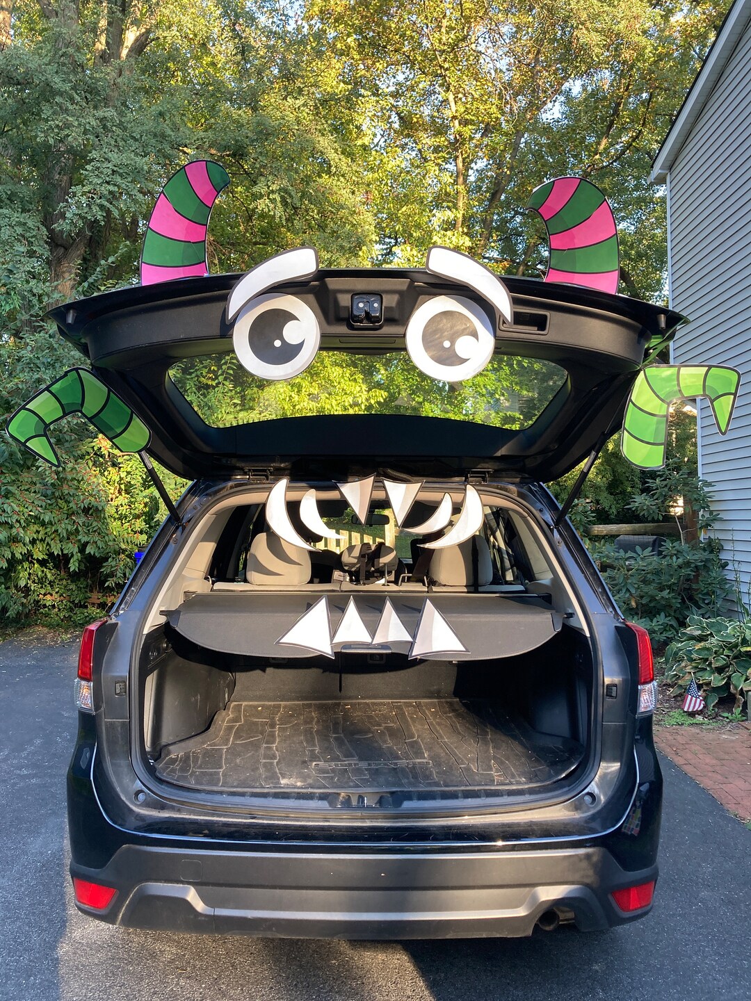 Trunk or Treat Car Decorating Kit Silly Monster Easy DIY Printable Kit