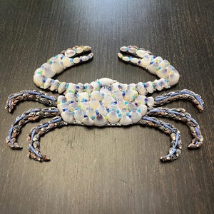 Blue Crab Shell Art