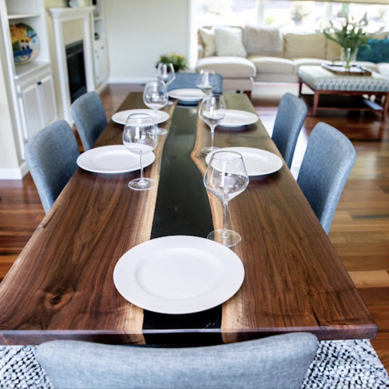 Epoxy River Table - Etsy