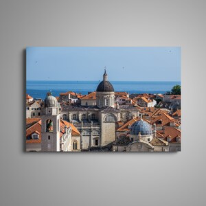 Dubrovnik Wall Art Canvas | Dubrovnik Croatia | Fine Art Dubrovnik Photo | Croatia Home Decor Wall Art | Dubrovnik Old Town | Croatia Print