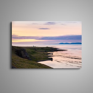 Iceland Sunset Wall Art Canvas | Photograph of Iceland Sunset | Iceland Home Decor | Iceland Sunset Canvas Print | Iceland Photo Fine Art