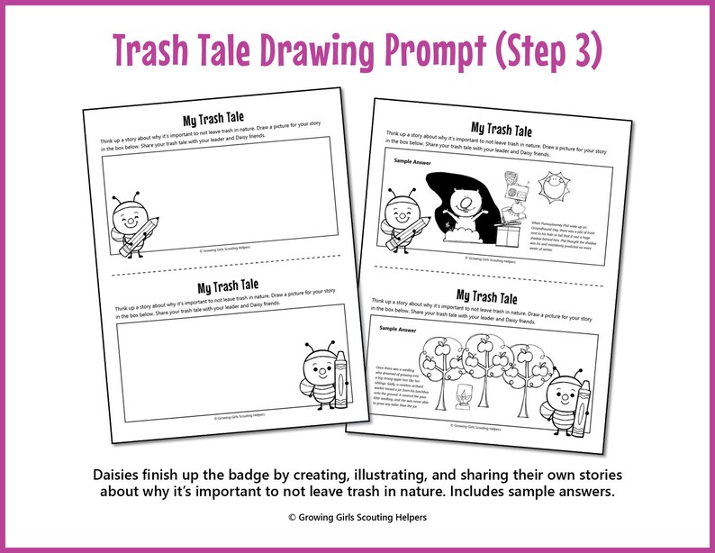 Girl Scout Daisies: "eco Learner" Printable Badge Pack | Activities for ...