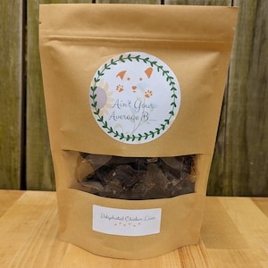 Dehydrated Chicken Liver Dog Treats