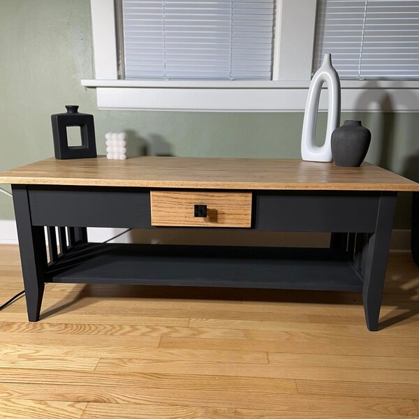 Contemporary Coffee Table - Etsy