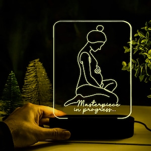 Presente de Natal para a nova mamãe, luz noturna, nova mamãe, presente de Natal, luz noturna para a mamãe, presente para a mamãe, presentes de aniversário da mamãe, presentes do dia das mães