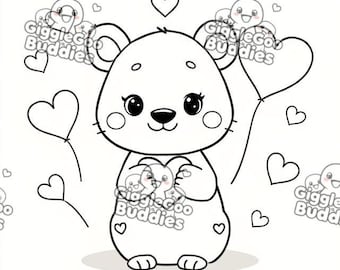 Valentine’s Day Coloring Bundle