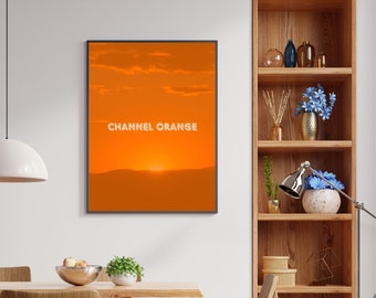 High Quality Channel Orange Poster | Digital Print | Decor | Gift | Bedroom | Living Room | Music Poster | Basement poster