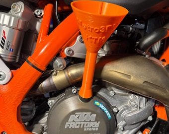 Custom Oil funnel For Dirt bikes